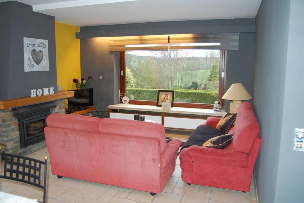 Week-end détente pour 4 pers. , piscine , jacuzzi Gouvy Exterior foto
